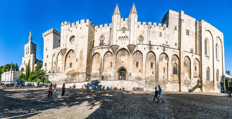 Avignon - Palais des Papes Panorama
